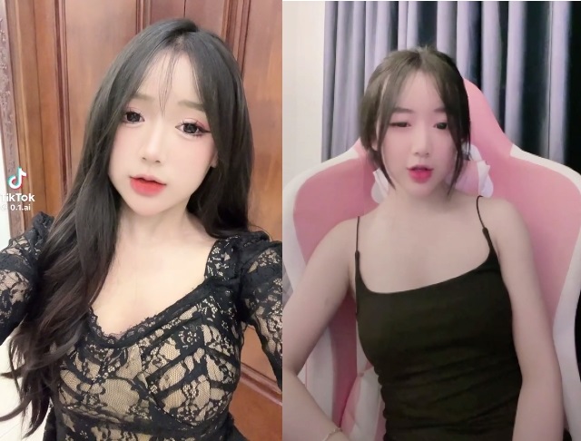 Clip nóng Lê Huyền tiktoker gợi cảm