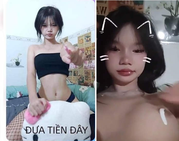 Cô em gầy thèm khát yêu thương gợi cảm không che
