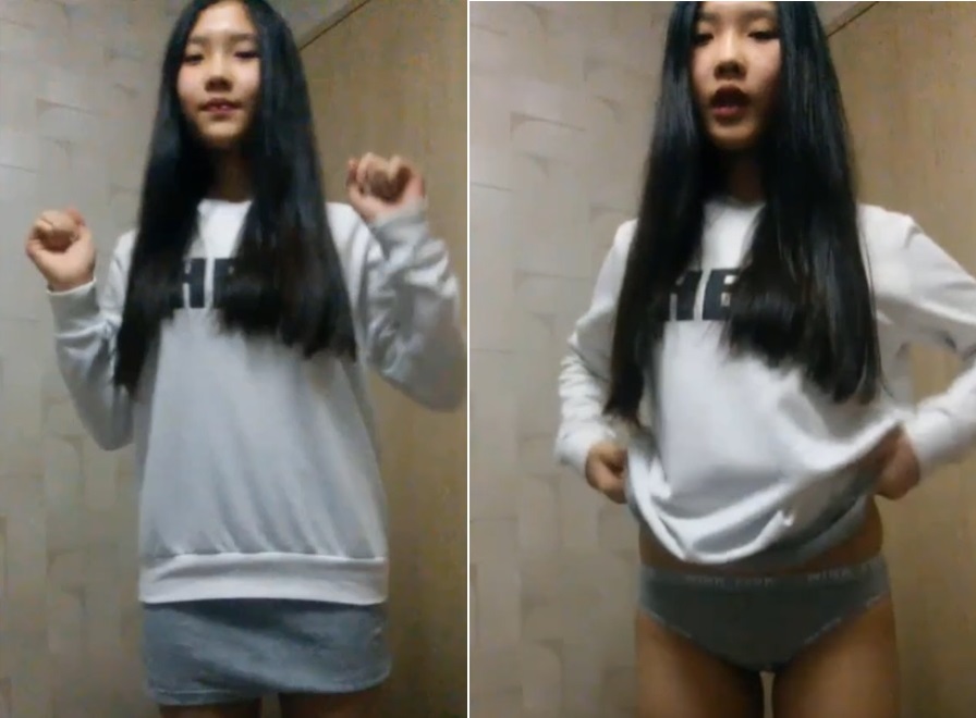 Em gái mới lớn nhảy múa gợi cảm khoe đường cong quyến rũ