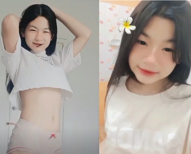 Em teen khoe ngực lấy thành tích