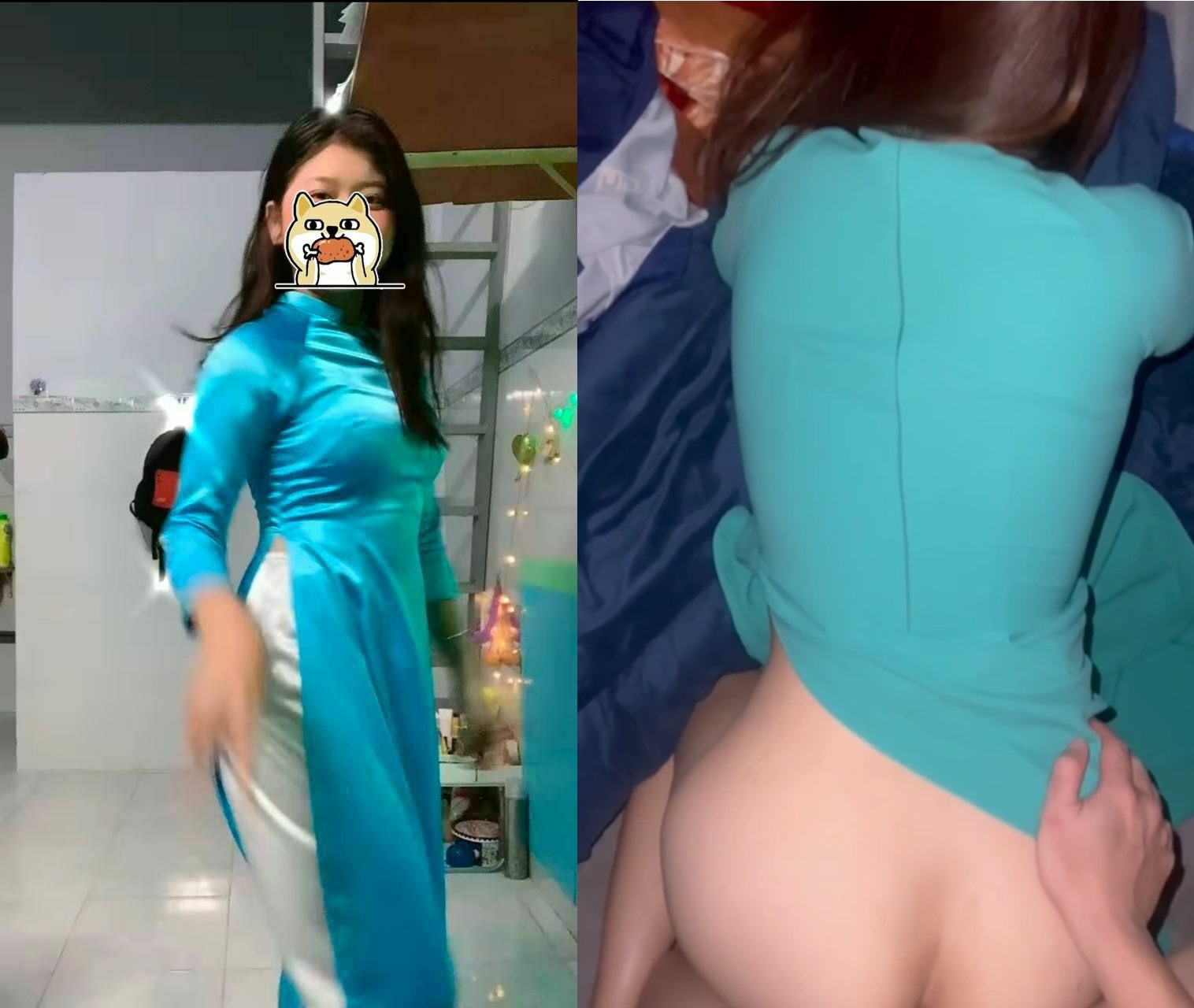 Gần gũi với cô gái áo dài quyến rũ nhất trường