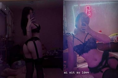 Mặc lingerie là điều mà em gái thích làm