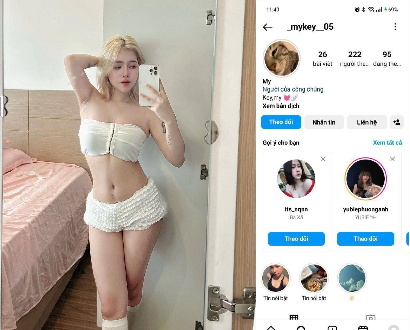 Mykey quyến rũ dịu dàng mê hoặc đỉnh cao