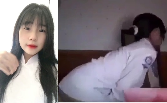 Quan hệ của nữ sinh với bạn trai đầy đam mê