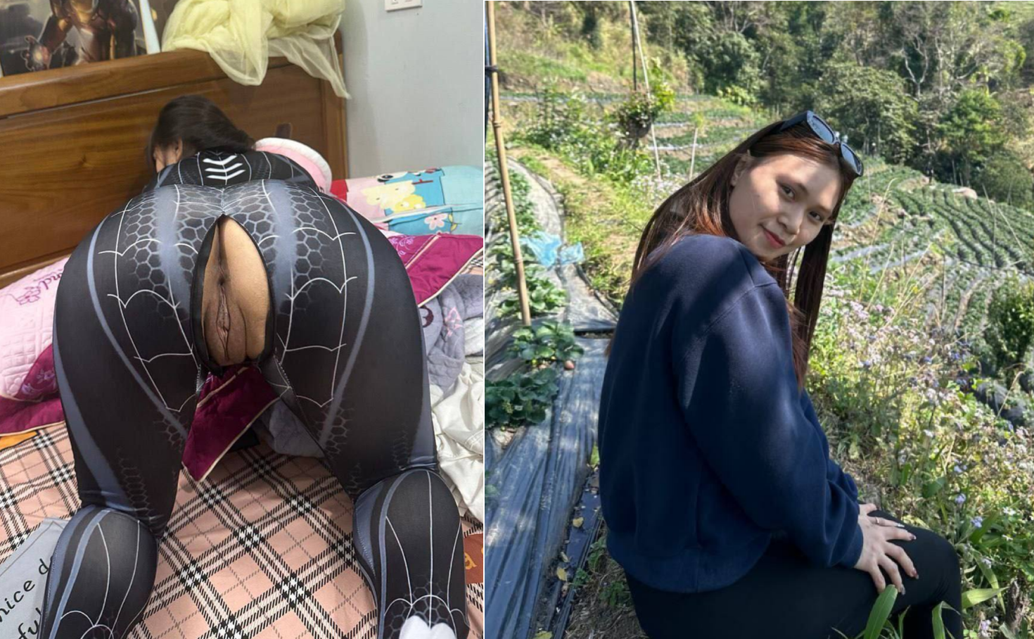 Spider Girl bị khám phá và thỏa mãn cuồng nhiệt